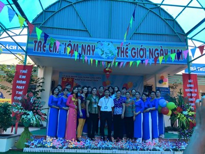 Sáng ngày 05/9/2019, trường mầm non Giang Biên tổ chức Lễ khai giảng năm học mới 2016-2017.